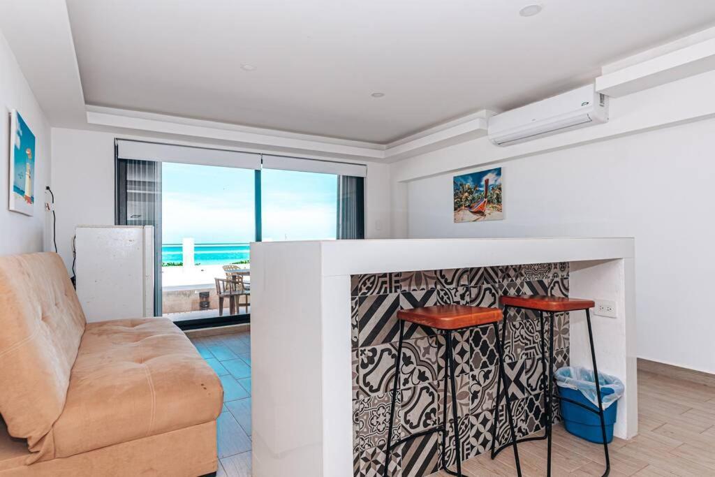 Villas Marlin 108, A Pie De Playa, Albercas, Jacuzi, Ubicacion Inmejorable Cancún Exteriér fotografie