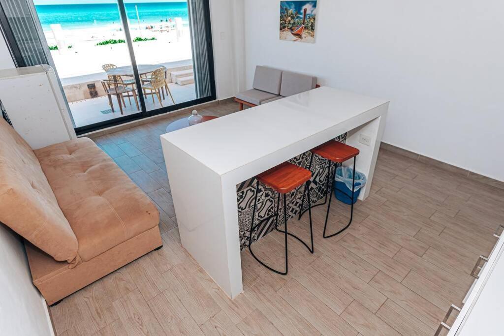 Villas Marlin 108, A Pie De Playa, Albercas, Jacuzi, Ubicacion Inmejorable Cancún Exteriér fotografie