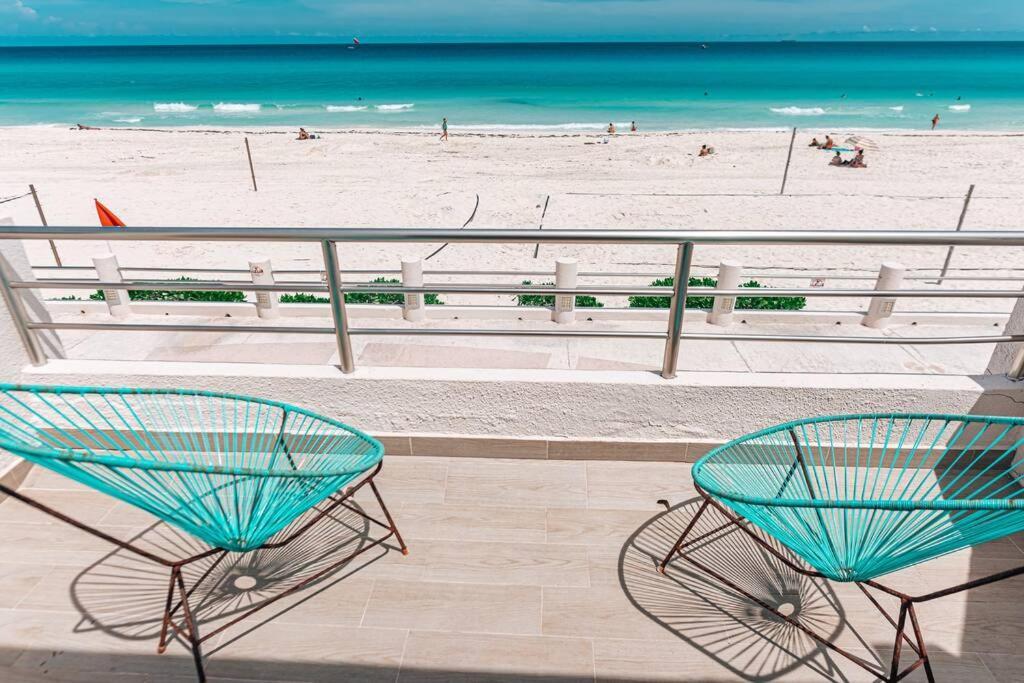 Villas Marlin 108, A Pie De Playa, Albercas, Jacuzi, Ubicacion Inmejorable Cancún Exteriér fotografie