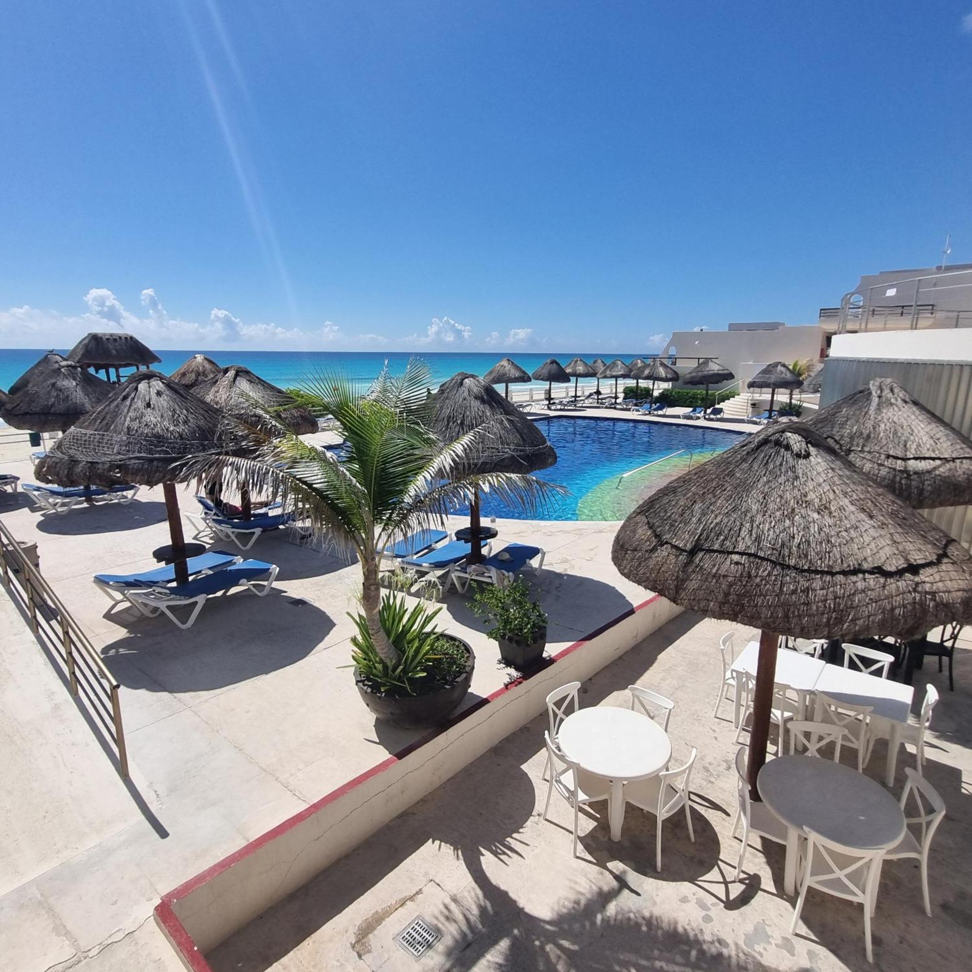 Villas Marlin 108, A Pie De Playa, Albercas, Jacuzi, Ubicacion Inmejorable Cancún Exteriér fotografie