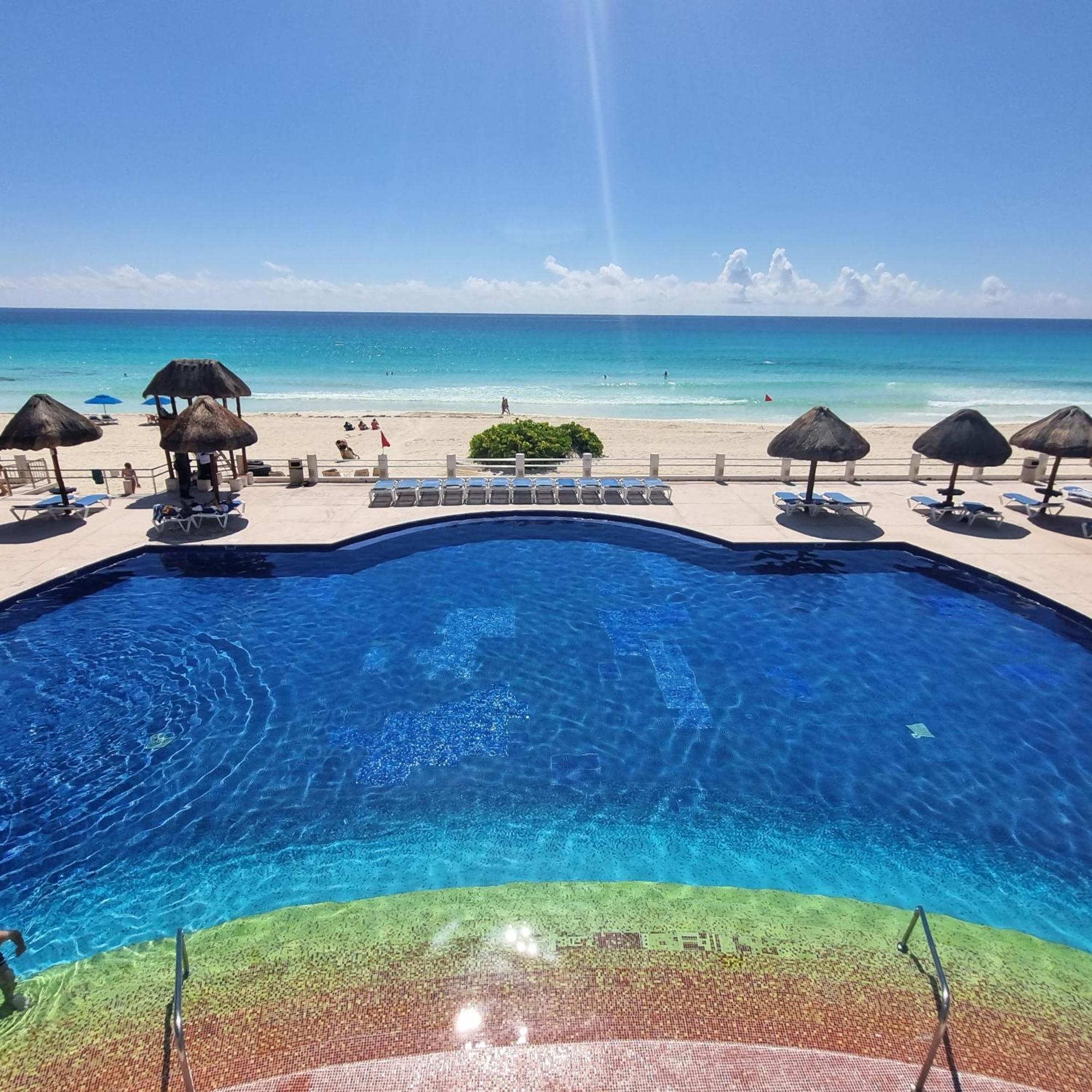 Villas Marlin 108, A Pie De Playa, Albercas, Jacuzi, Ubicacion Inmejorable Cancún Exteriér fotografie